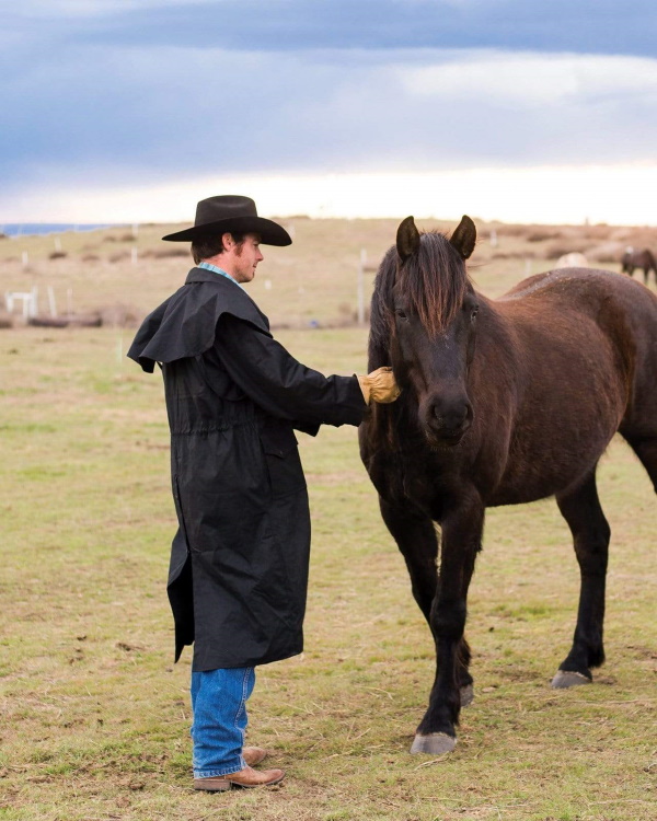 (image for) Stockman Oilskin Duster